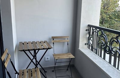 Rental of a stylish 2-room apartment, 44 m², central Belgrade, Serbia